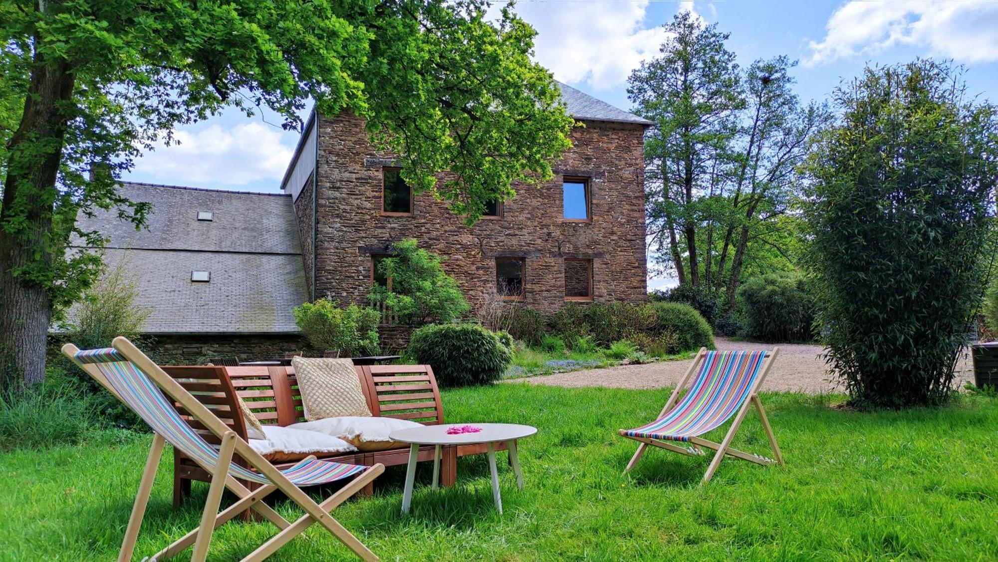 Chambre D'Hote En Gite - Moulin De La Houssaie - Broceliande Guer Extérieur photo